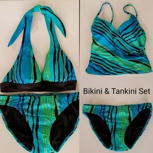 Tankini & Bikini, 3 Piece Set